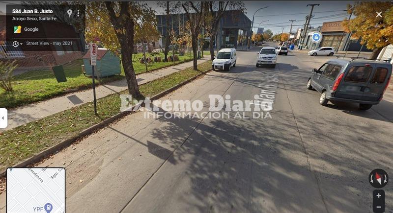 Imagen de Zona peligrosa: Piden que se cumpla la ordenanza de reorganizaci&oacute;n del tr&aacute;nsito sobre calle Juan B. Justo