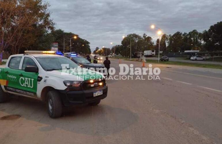 Los controles se efectúan en barrios y rutas