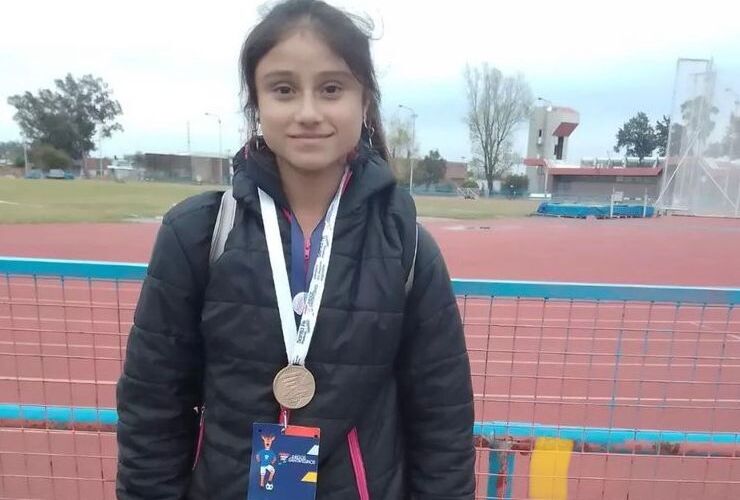 La pequeña atleta de Fighiera disputará el Nacional.