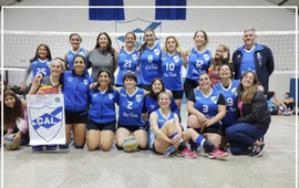 Imagen de El Maxi V&oacute;ley Femenino de Libertad de General Lagos, jugar&aacute; esta noche ante Arizona.