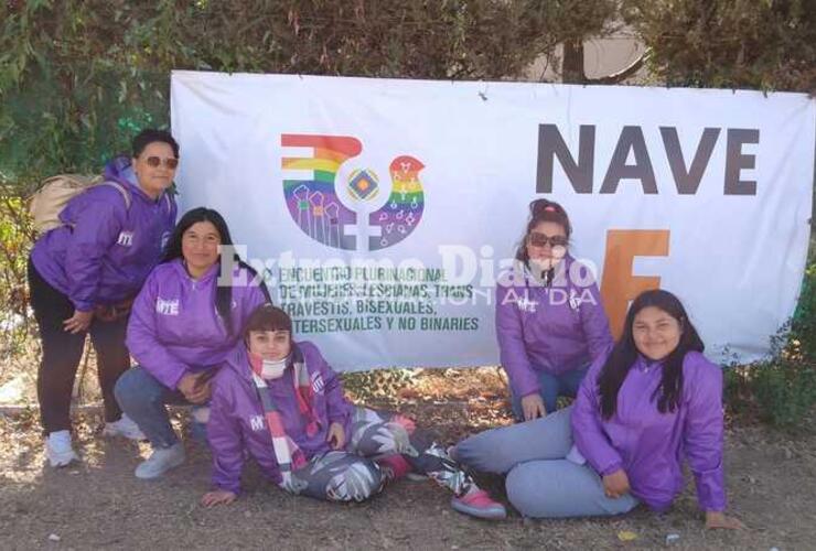 Imagen de Representantes locales en el 35° Encuentro Plurinacional de Mujeres en San Luis