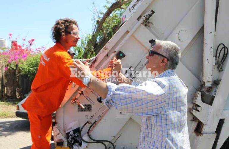 Imagen de Reconocimiento a los trabajadores de la recolección de residuos