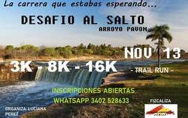 Imagen de Inscripciones abiertas para el circuito �Desaf&iacute;o al salto� donde los corredores cruzar&aacute;n el Arroyo Pav&oacute;n