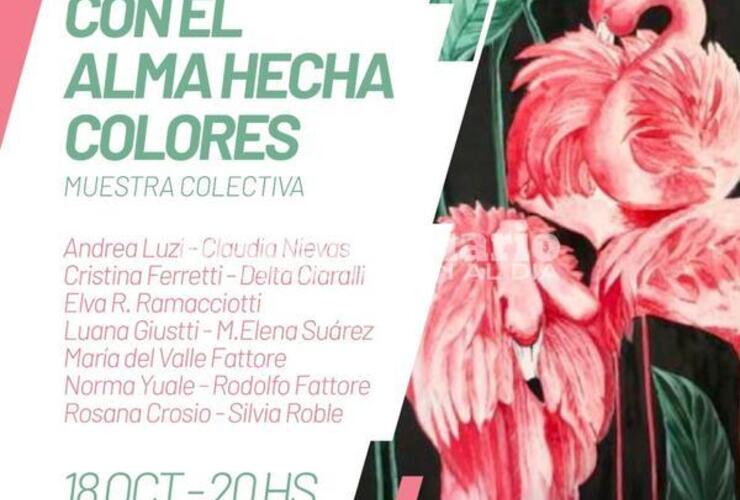 Imagen de Muestra art&iacute;stica colectiva: "Con el alma hecha colores"