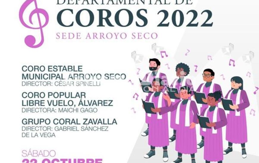 Imagen de Arroyo Seco ser&aacute; sede  del 15&deg; encuentro departamental de coros 2022