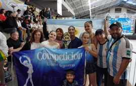 Imagen de Emilia Pascualini, Catalina Caporale y Teresa Centuri&oacute;n participaron en el �Open Internacional� llevado a cabo en Brasil