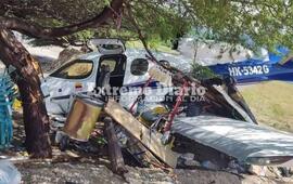 Imagen de Se despist&oacute; una avioneta en el Caribe colombiano y mat&oacute; a un nene en una playa