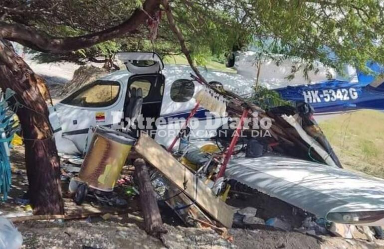 Imagen de Se despistó una avioneta en el Caribe colombiano y mató a un nene en una playa