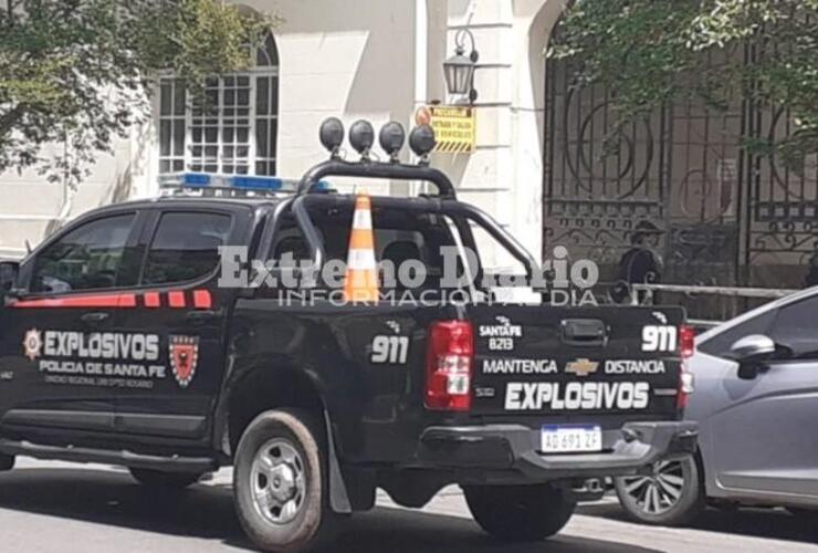 Imagen de Evacuaron la escuela de cadetes de Polic&iacute;a por amenaza de bomba