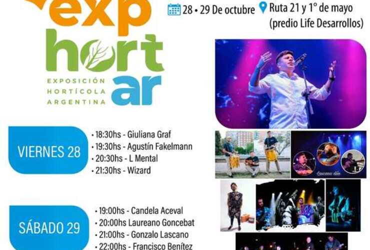 La mayor exposici&oacute;n de horticultura del pa&iacute;s ir&aacute; acompa&ntilde;ada de buena m&uacute;sica.