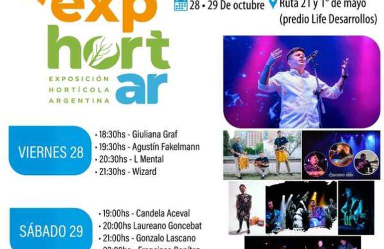 La mayor exposici&oacute;n de horticultura del pa&iacute;s ir&aacute; acompa&ntilde;ada de buena m&uacute;sica.