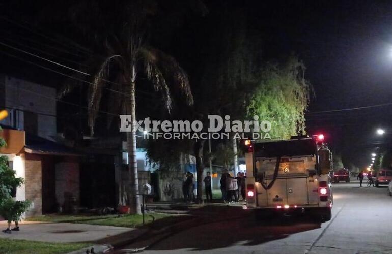 Imagen de Fighiera: Incendio en un domicilio