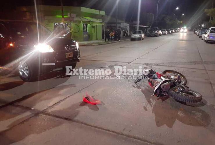 Los rodados quedaron a mitad de calle