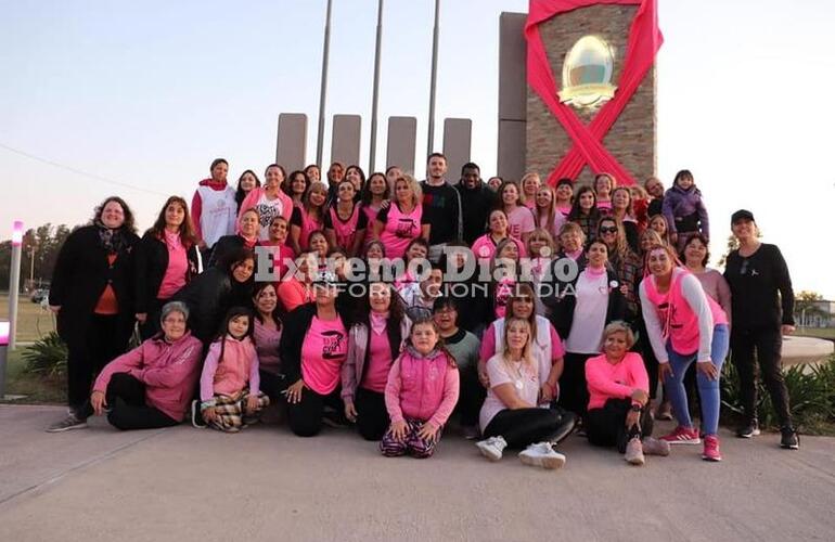 Imagen de Zumbathon rosa en Fighiera