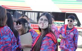 Imagen de Agostina Almir&oacute;n viaj&oacute; a Mar del Plata para la final de los Juegos Evita 2022