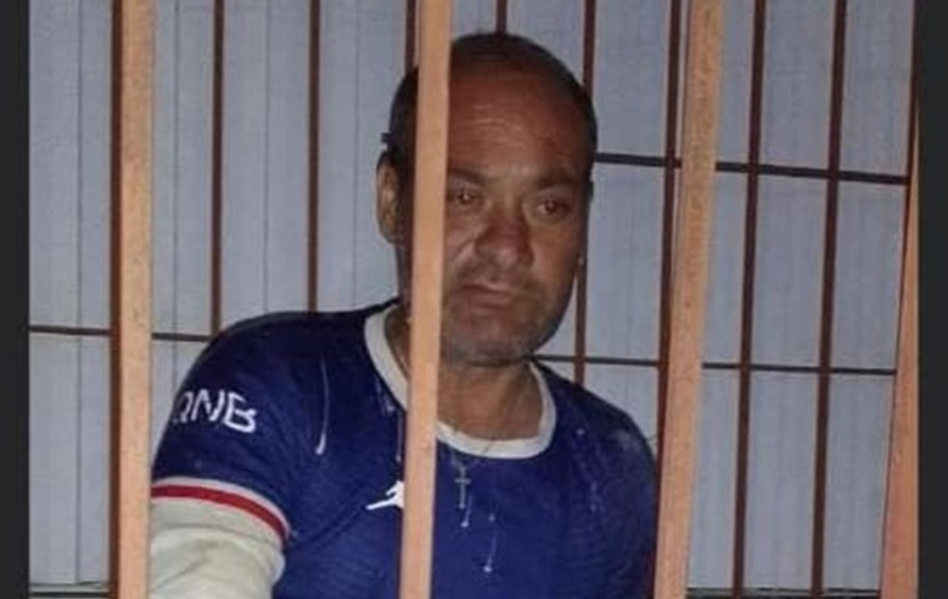 La imagen tomada por una mujer anoche cuando lo vieron en el Hospital Carrasco de Rosario.