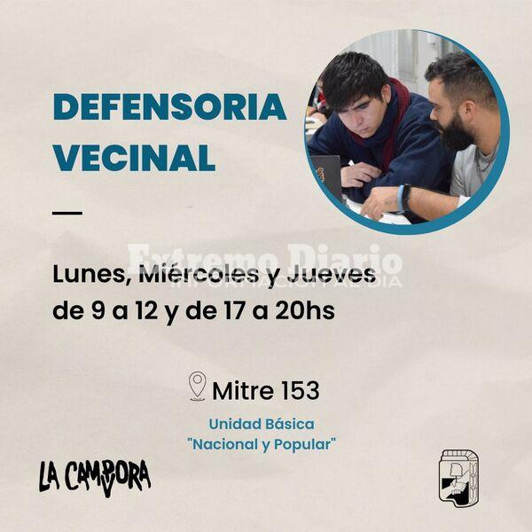 Imagen de Refuerzo alimentario: La C&aacute;mpora ayuda en la inscripci&oacute;n