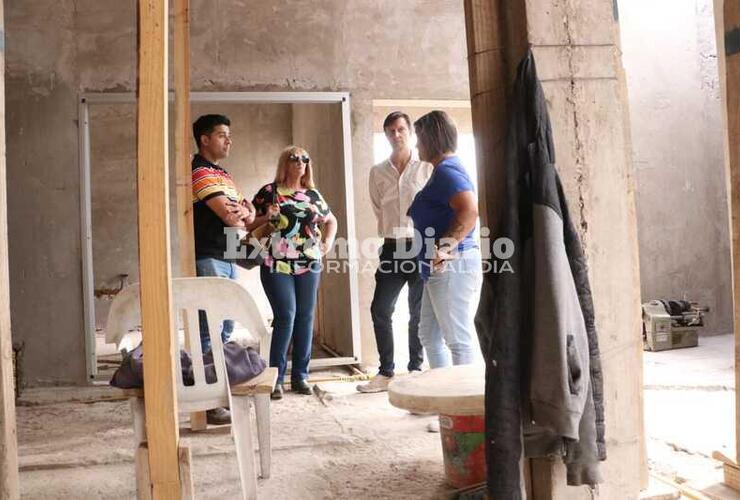 Imagen de Punto violeta: Soledad Salazar supervisó la obra