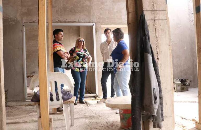 Imagen de Punto violeta: Soledad Salazar supervisó la obra