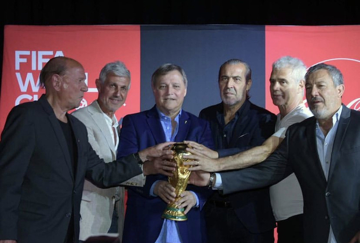 Imagen de La Copa del Mundo llegó a la Argentina