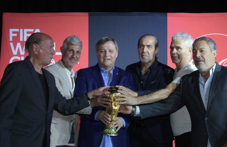 Imagen de La Copa del Mundo llegó a la Argentina