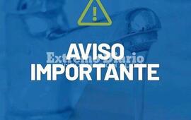 Imagen de Habr&aacute; baja presi&oacute;n de agua por reparaci&oacute;n de dos pozos