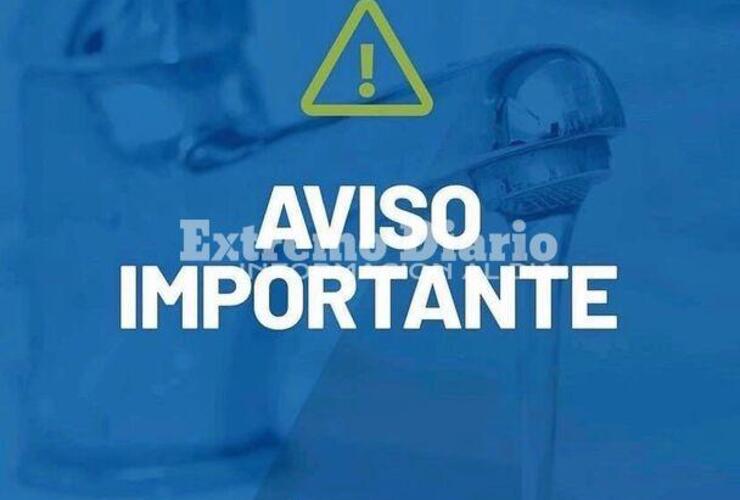 Imagen de Habrá baja presión de agua por reparación de dos pozos Imagen de Habrá baja presión de agua por reparación de dos pozos