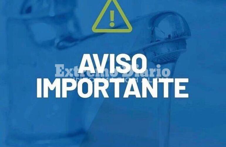 Imagen de Habr&aacute; baja presi&oacute;n de agua por reparaci&oacute;n de dos pozos