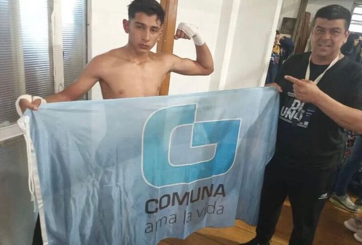 Imagen de Iván Eloy Conde volvió a ganar por KO y disputará las semifinales de los Juegos Nacionales Evita