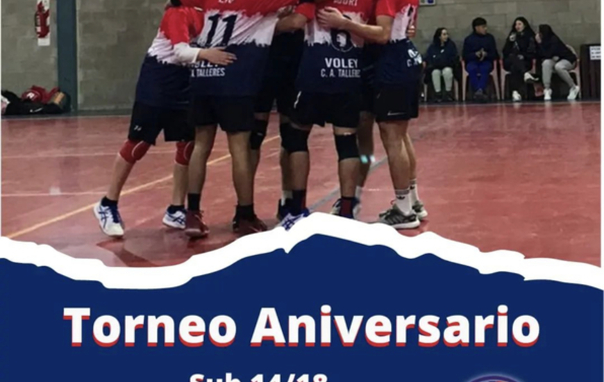 Imagen de El 30/10, Talleres realizar&aacute; un Torneo Aniversario de V&oacute;ley Masculino en categor&iacute;as Sub-14 y Sub-18.