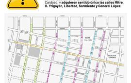 Imagen de La calle Ant&aacute;rtida Argentina se transform&oacute; en mano &uacute;nica