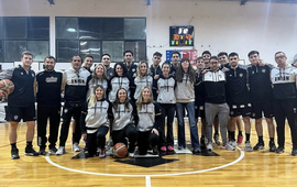 Imagen de Reconocimiento al Maxi B&aacute;squet Femenino de Uni&oacute;n, por el campeonato obtenido.