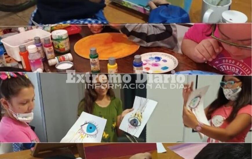 Imagen de Muestra de arte de la profesora Sandra Balbuena