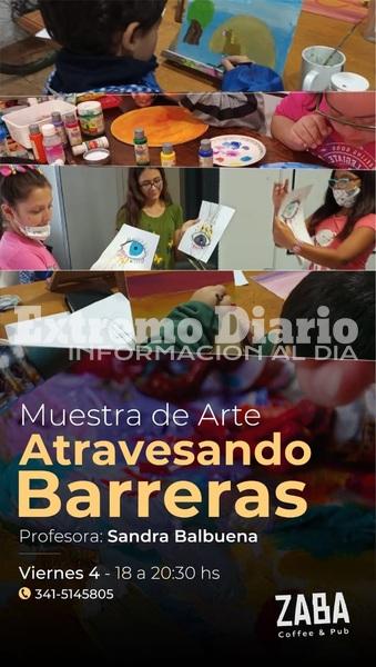 Imagen de Muestra de arte de la profesora Sandra Balbuena