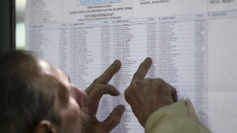 El padr&oacute;n provisorio se puede consultar online hasta el 30 de noviembre.