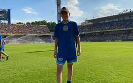 Imagen de Ezequiel Garfagnoli sali&oacute; subcampe&oacute;n con la categor&iacute;a 2011 de Rosario Central