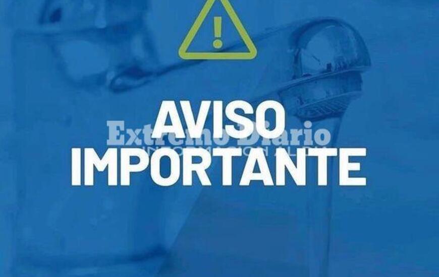 Imagen de Corte de agua programado en Arroyo Seco