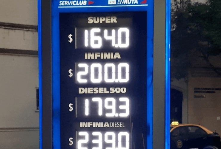 Así quedaron los precios del combustible en Rosario.