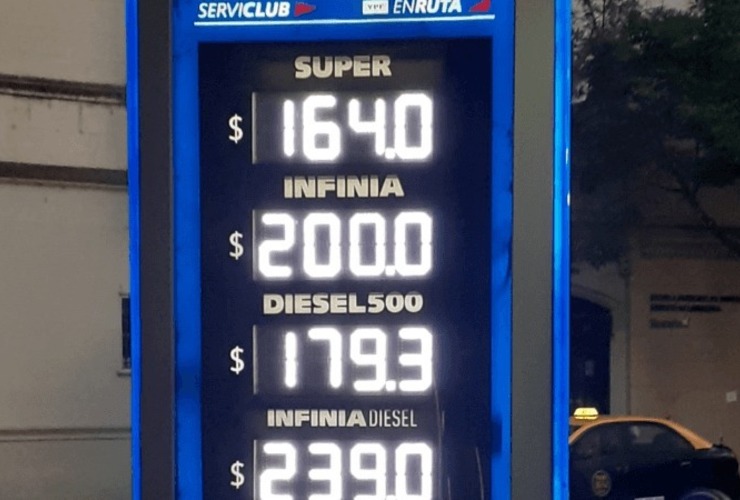As&iacute; quedaron los precios del combustible en Rosario.