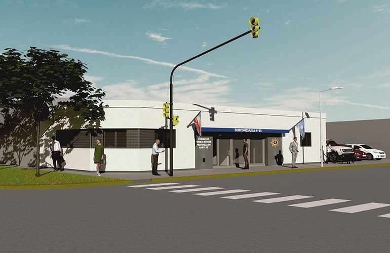 Imagen de Pueblo Esther: Remodelaci&oacute;n de la subcomisar&iacute;a 15