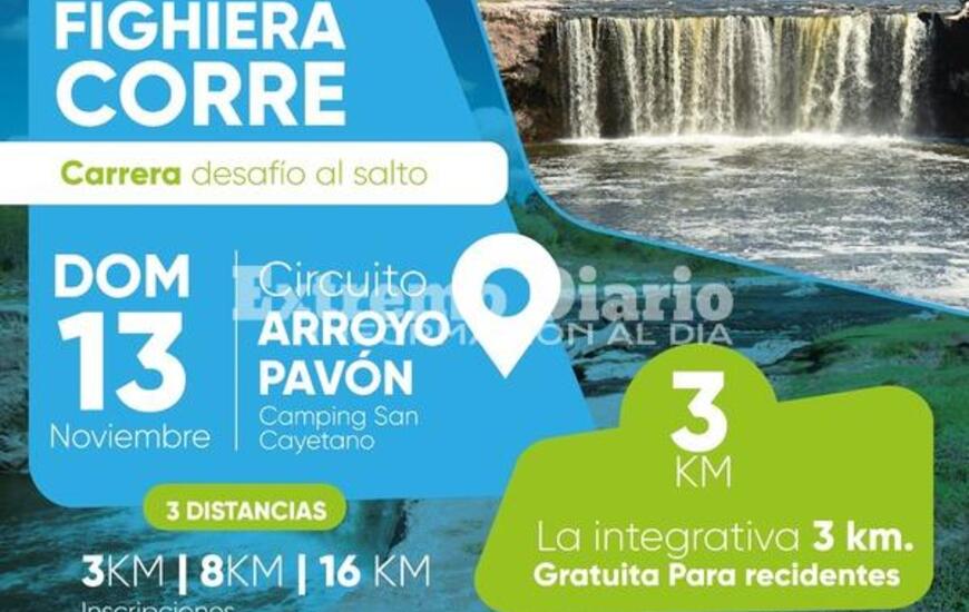 Imagen de Fighiera Corre: Marat&oacute;n �Desaf&iacute;o al Salto�