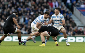 Imagen de Rugby: Triunfo de Los Pumas 30 a 29 ante Inglaterra en Twickenham.