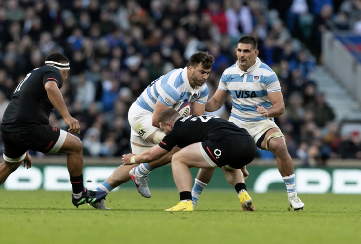 Imagen de Rugby: Triunfo de Los Pumas 30 a 29 ante Inglaterra en Twickenham.