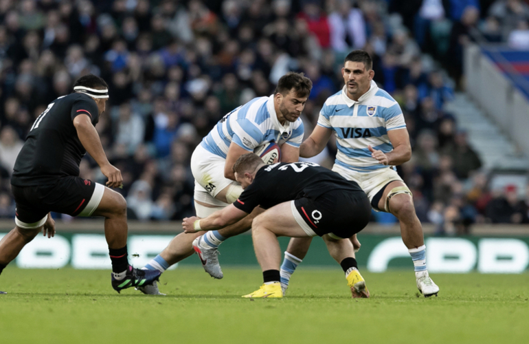 Imagen de Rugby: Triunfo de Los Pumas 30 a 29 ante Inglaterra en Twickenham.