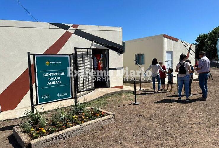 Imagen de Pueblo Esther inauguró su Centro de Salud Animal