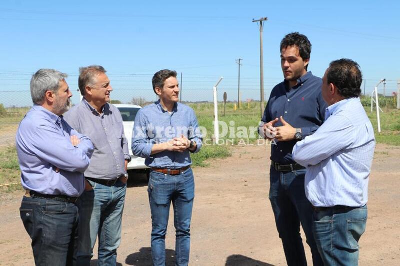 Imagen de Autoridades del Ministerio de Producci&oacute;n, Ciencia y Tecnolog&iacute;a en Arroyo Seco