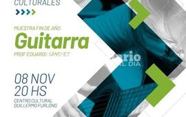 Imagen de Muestra del taller de guitarra en el Centro Cultural