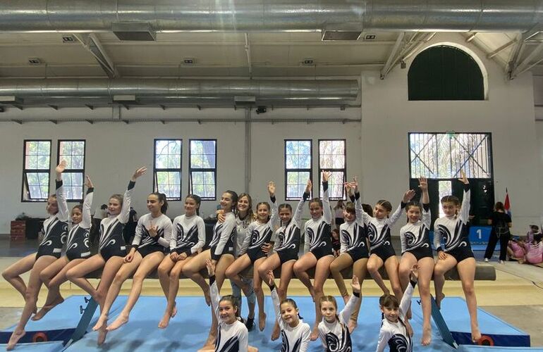 Imagen de La Gimnasia Art&iacute;stica de C.A.U. se destac&oacute; en Torneo Escuelita en Rosario.