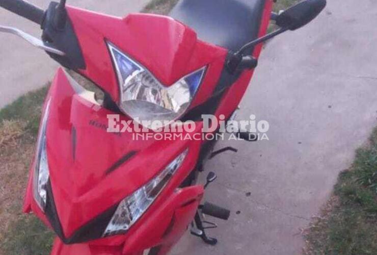 El dominio de la moto es A128AGU