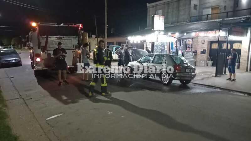 Imagen de Principio de incendio de un coche